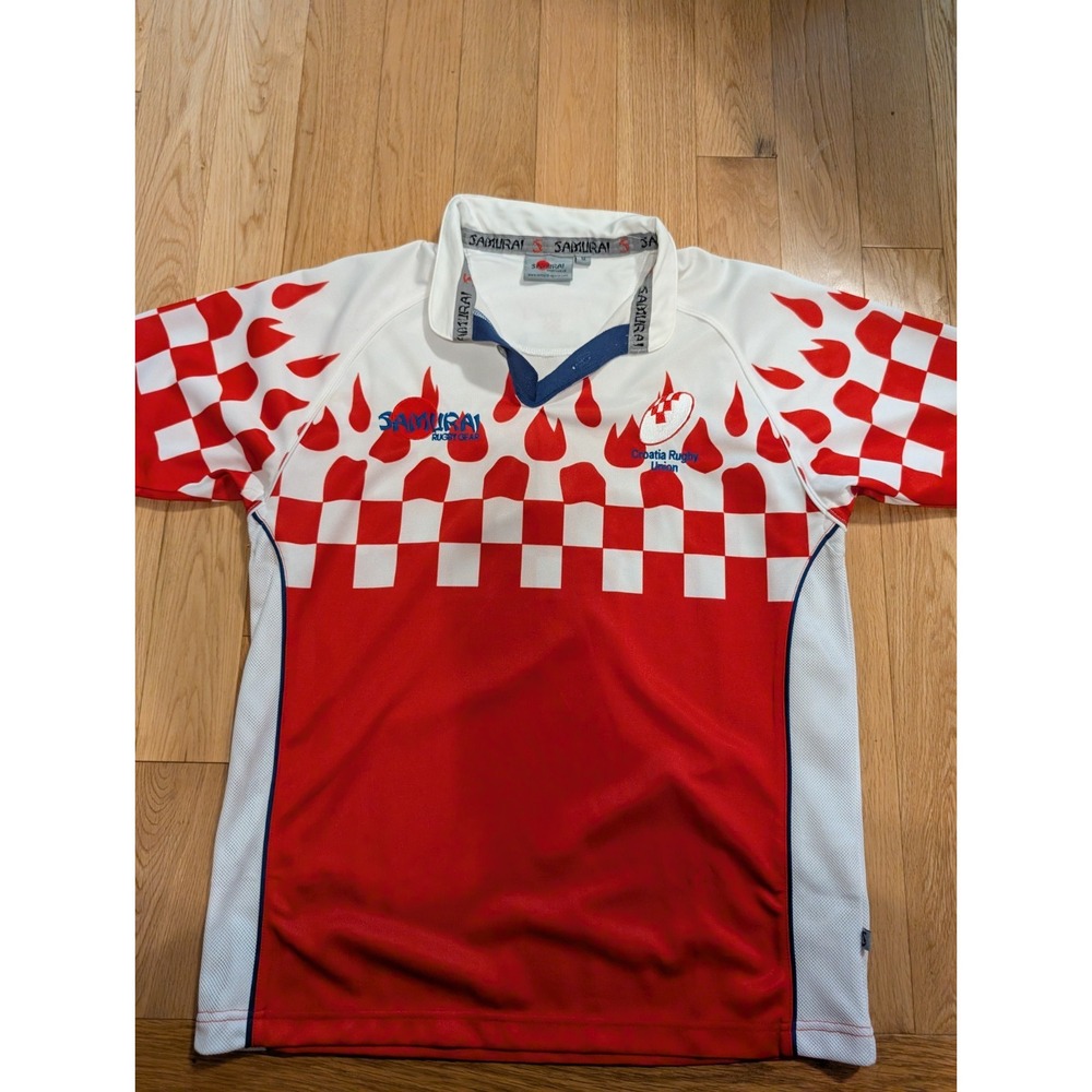 Croatia National Rugby Team Jersey 2010‎ National Team Samurai Kit Jersey Men M